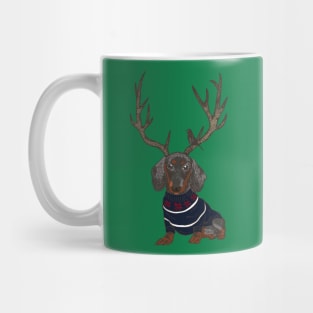 Deer Dachshund Mug